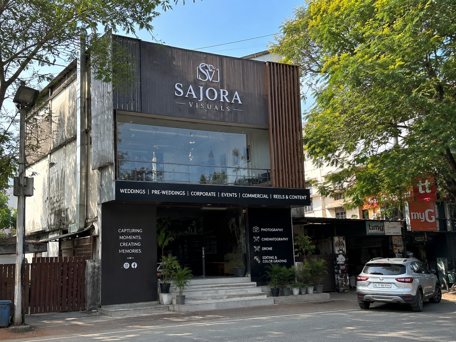 Sajora Visuals studio exterior